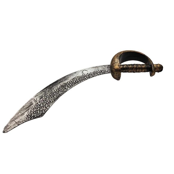 Novelty Pirate Cutlass Sword Costume Toy Halloween Plastic 13" - Picture 4 of 4